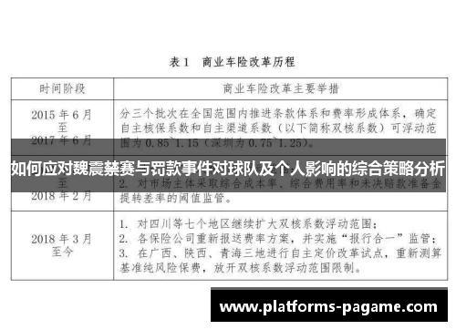 如何应对魏震禁赛与罚款事件对球队及个人影响的综合策略分析