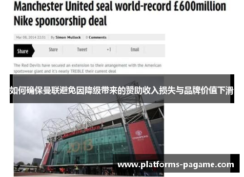 如何确保曼联避免因降级带来的赞助收入损失与品牌价值下滑